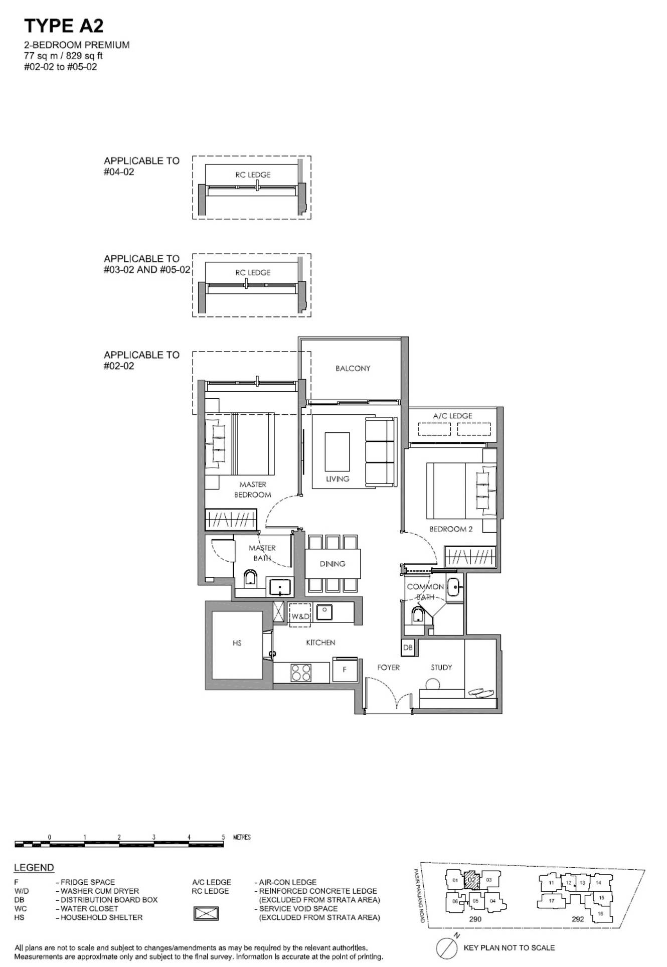 The Hillshore floorplan